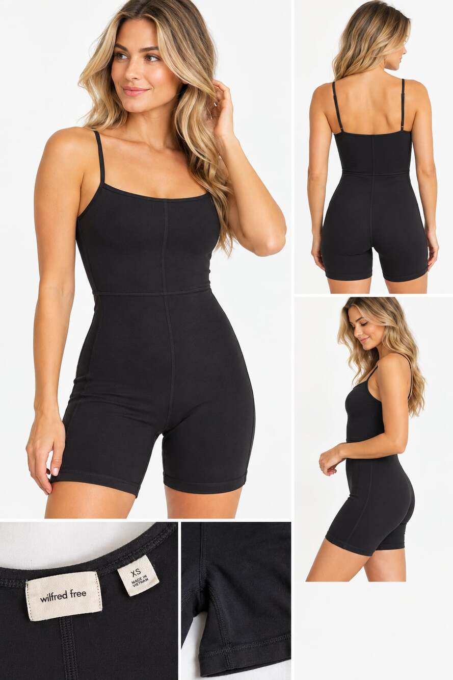 Wilfred Free Active Romper Size XS Black